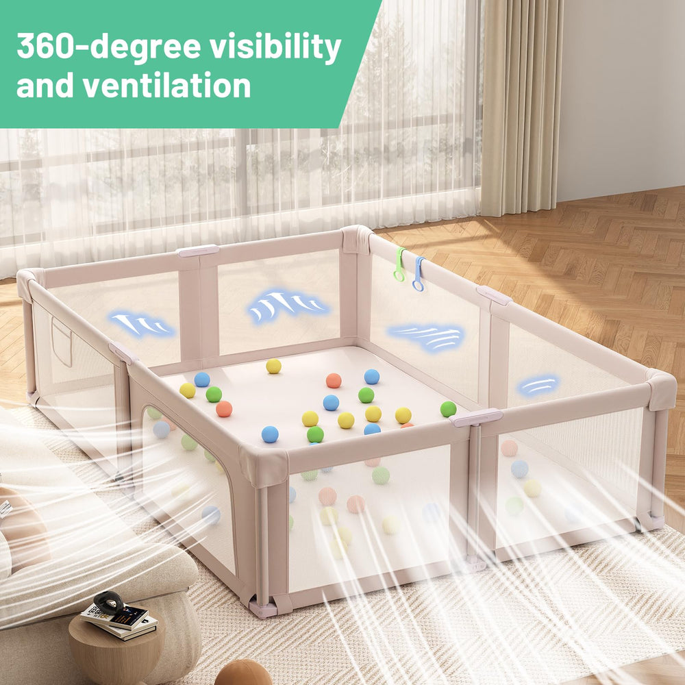 Seeday 360° mesh view promotes safe supervision and exploration.