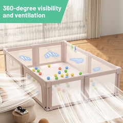Seeday 360° mesh view promotes safe supervision and exploration.
