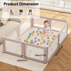 Seeday pink playmat cleanable surface supports comfy playtime.