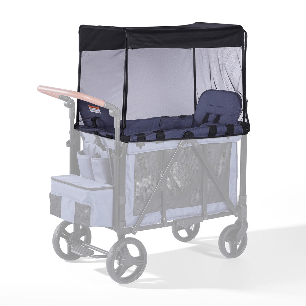 SeedFuture mosquito net cover for W2 stroller with WonderFold keeps bugs out