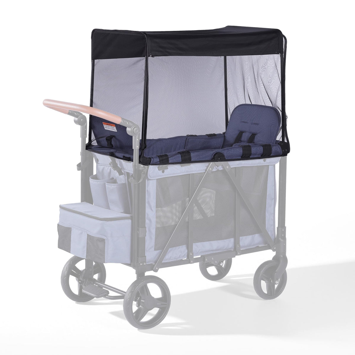 SeedFuture mosquito net cover for W2 stroller with WonderFold keeps bugs out