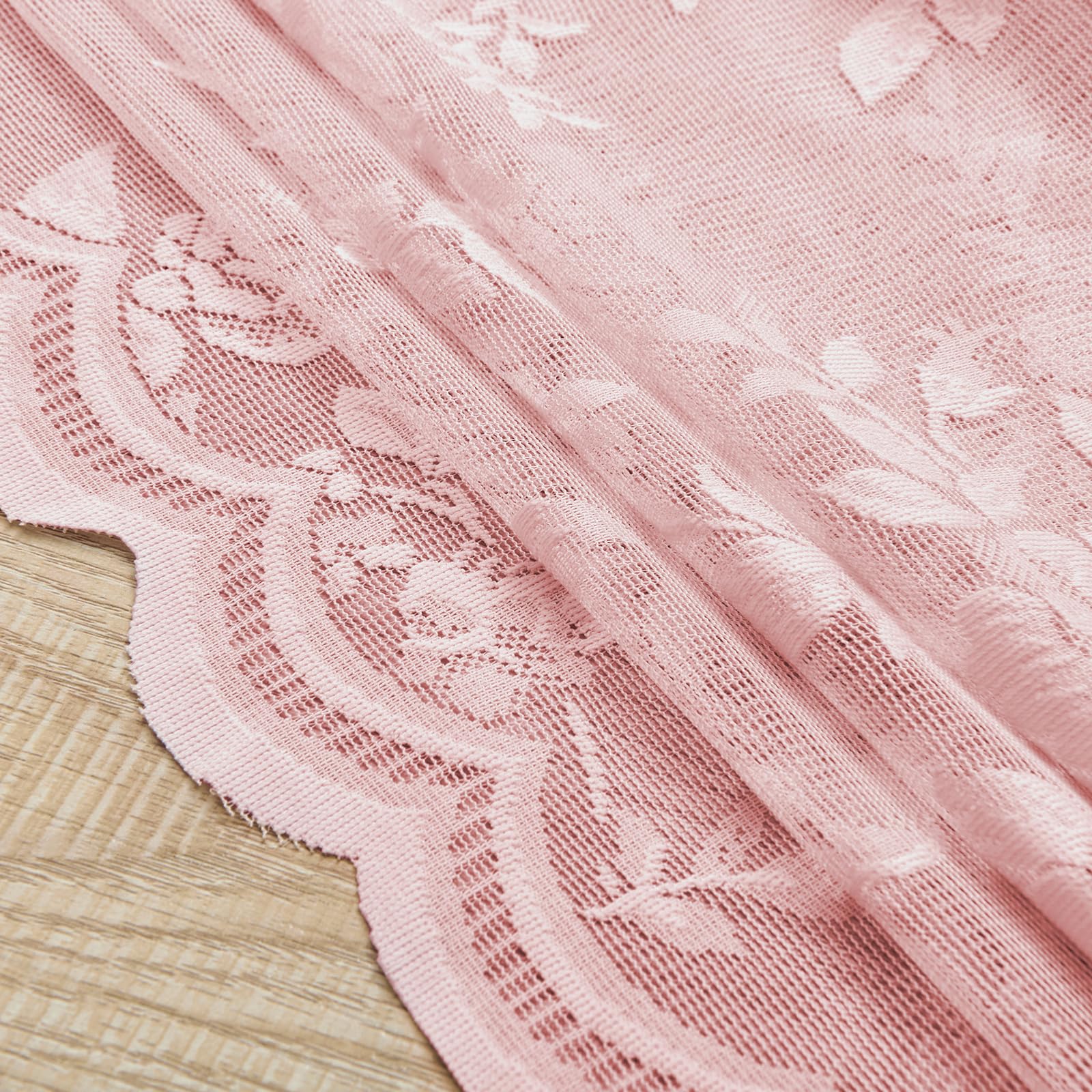 Machine washable SEEKRIGHT lace curtains for easy care