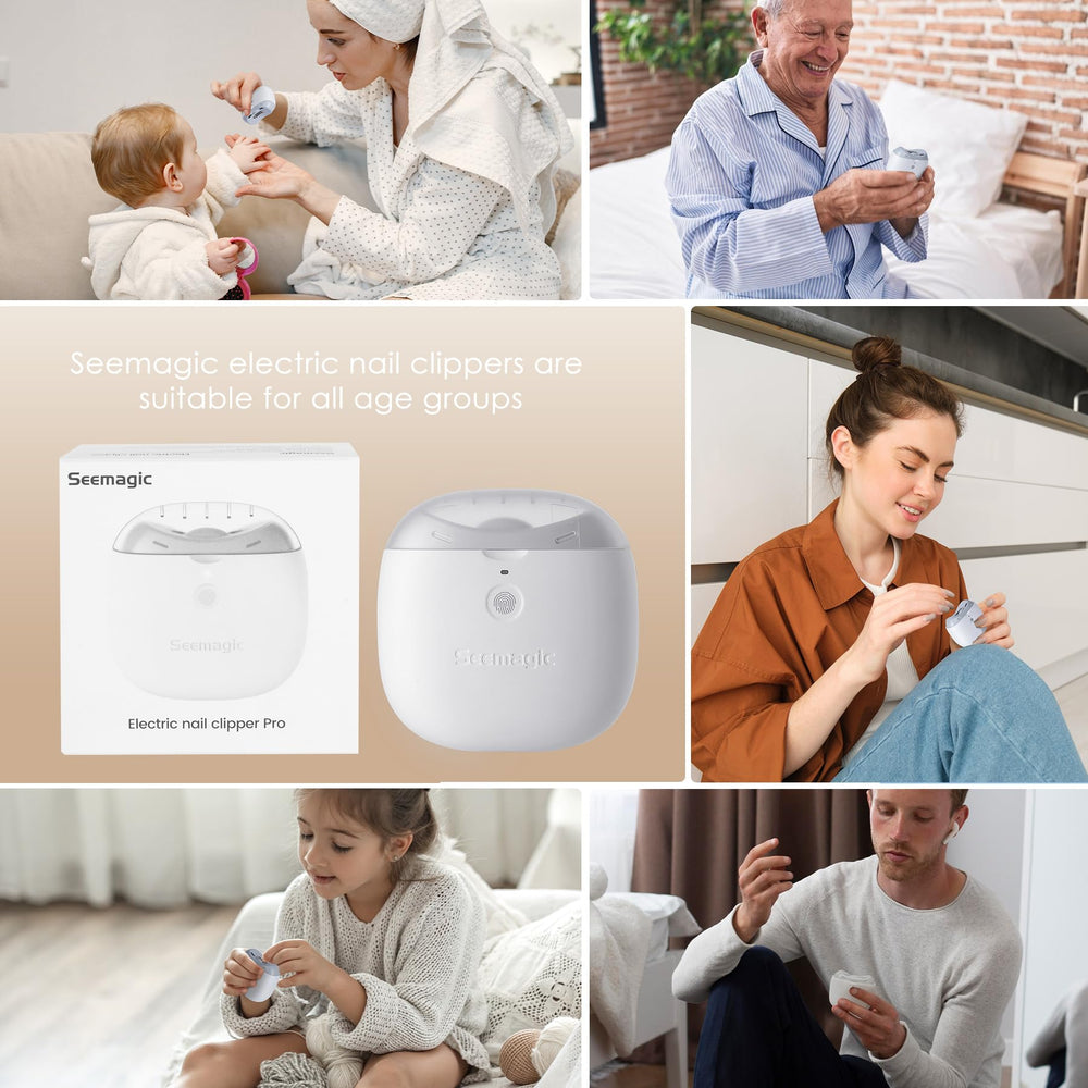 Seemagic gift-ready nail trimmer ideal for relatives and friends with dexterity needs