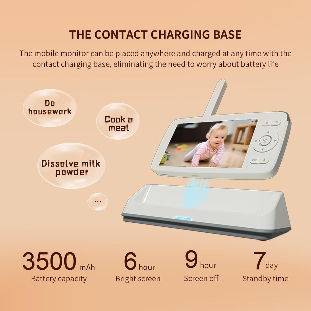 SEENZEEN 2-way audio enables real-time parent-baby dialogue