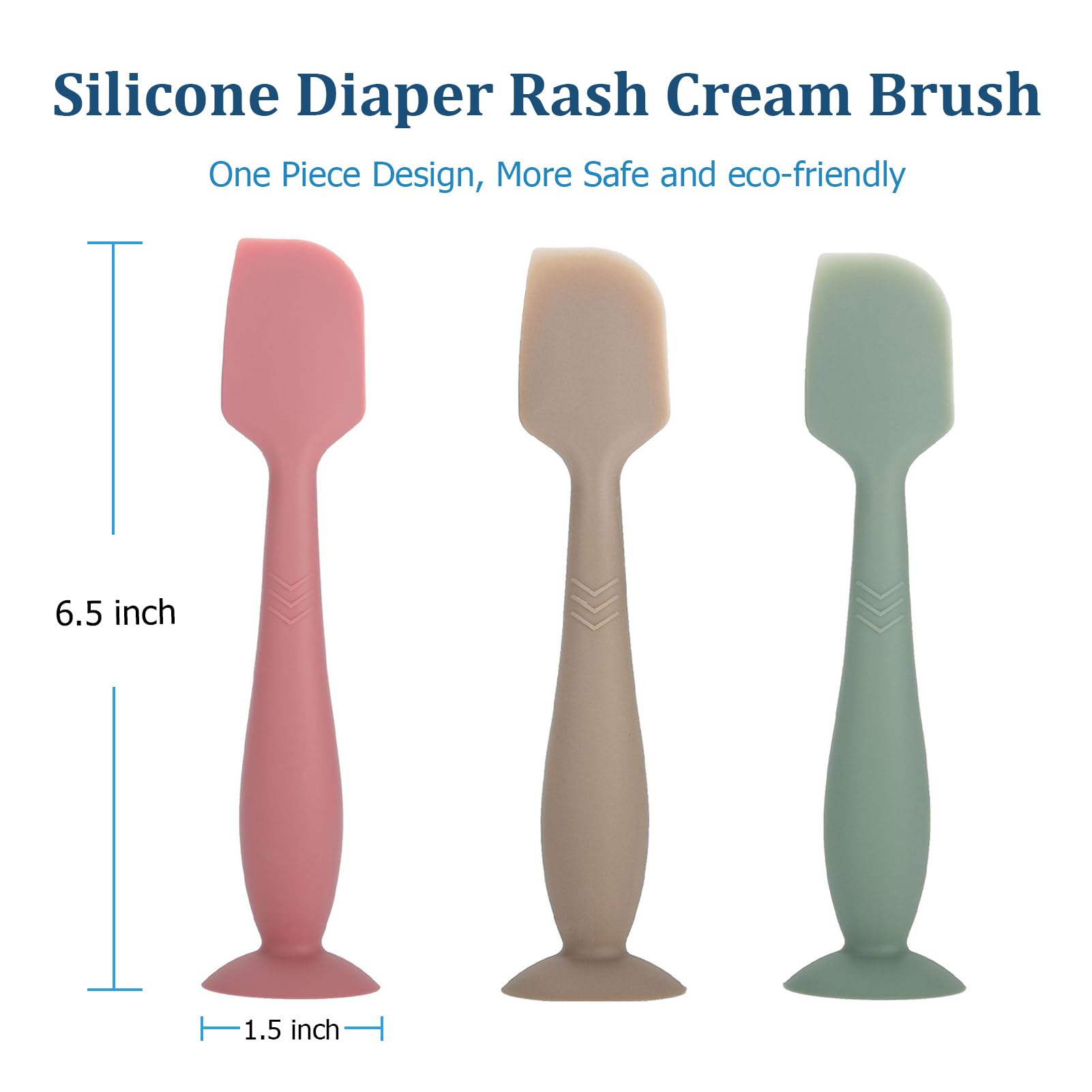 Seeway 3-pack travel-friendly spatulas make diaper changes cleaner on the go.
