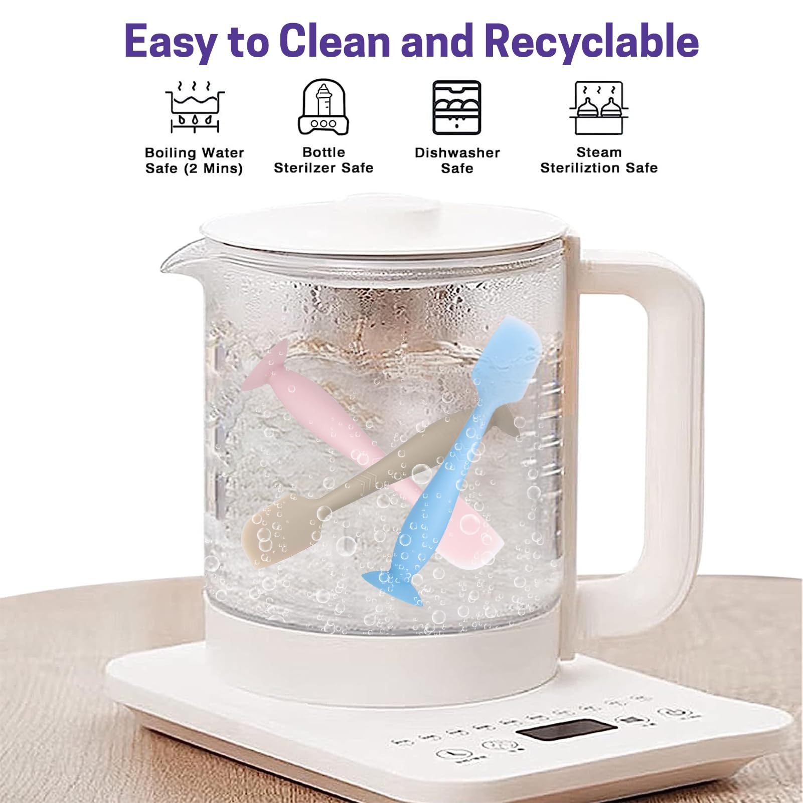 Seeway diaper cream spatula is easy to clean