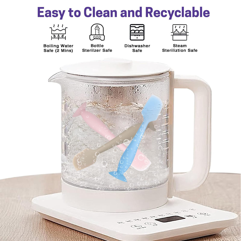 Seeway diaper cream spatula is easy to clean