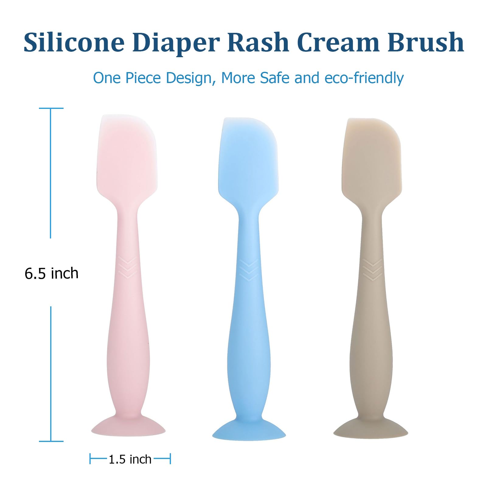 Seeway diaper cream spatula brown provides sturdy grip for quick spreading