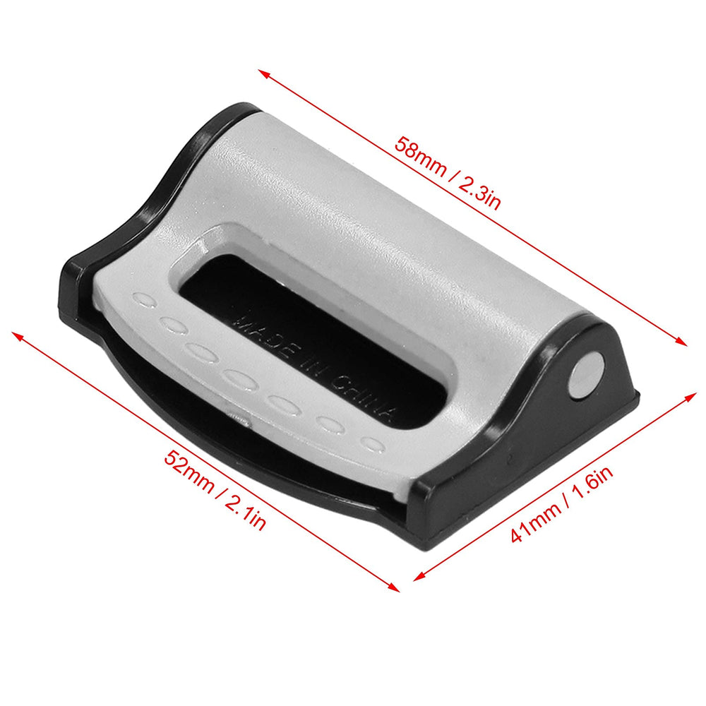 Segrehy clip keeps belt ready for safe stops