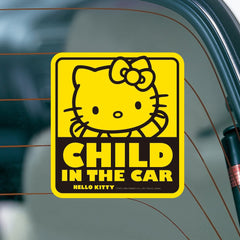 SEIWA Hello Kitty car sticker showcases family-friendly style on windows