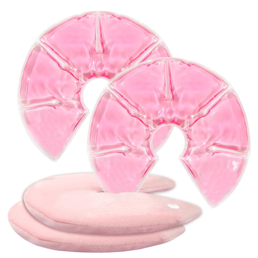 SEIWEHIDO Breast Therapy Packs front view with dual gel packs for soothing relief