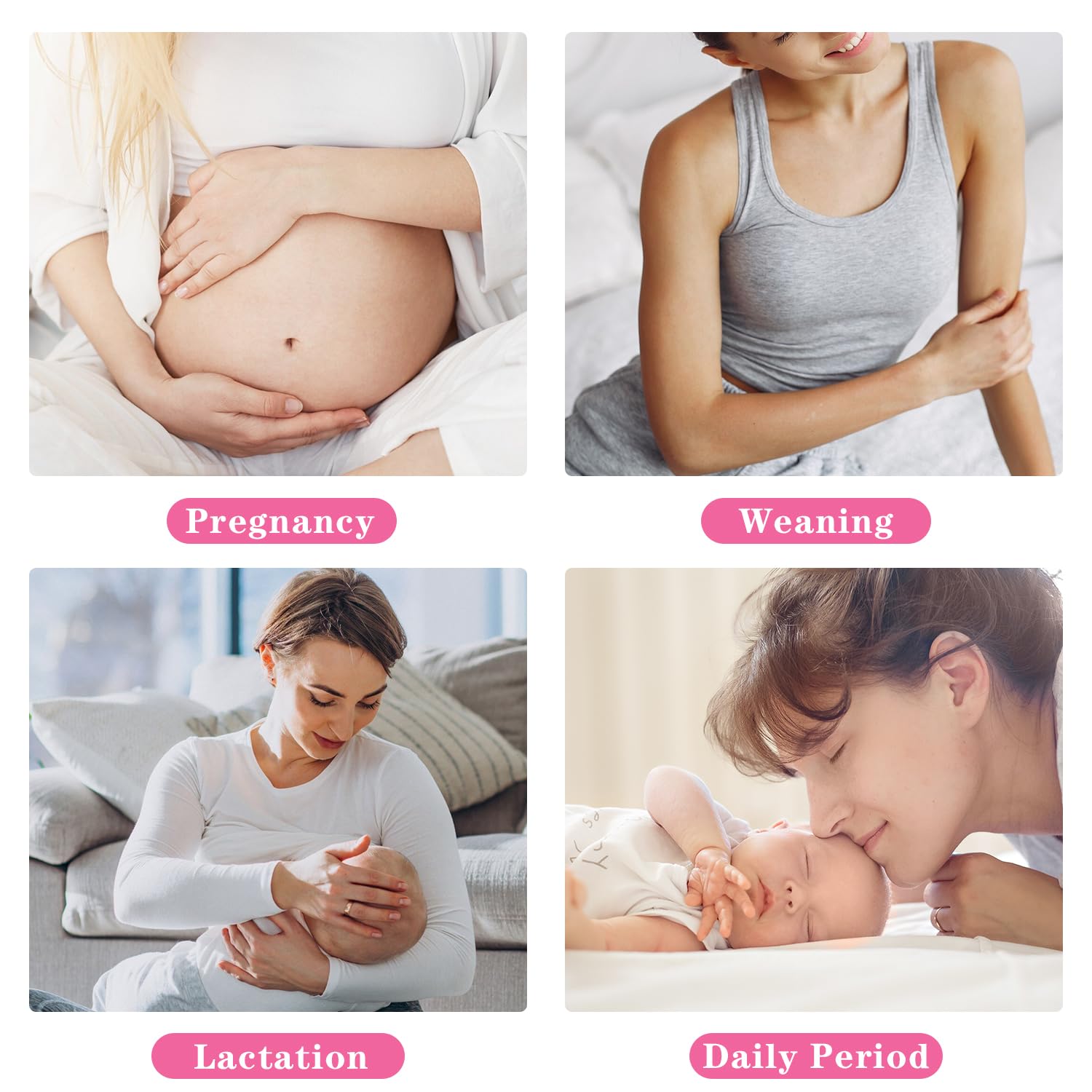 SEIWEHIDO Heat therapy option pre-warmed for enhanced let-down comfort
