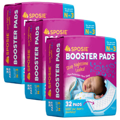 Select Kids Diaper Booster N-3 overnight absorbency close-up for better night protection.