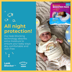 Select Kids Diaper Booster N-3 soft-material image showcasing gentle fabric for newborn comfort.