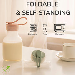 SELECTSHEN pouch leak-proof seal close-up showing seamless construction for mess-free storage.