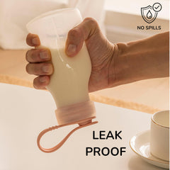 SELECTSHEN pouch self-standing flat bottom design for easy pouring and prep.