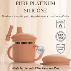 SELECTSHEN platinum silicone sleeve for safe grip and insulation.