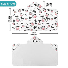 Selerdon Kids horse print towel perfect for seaside adventures and drying off fast.
