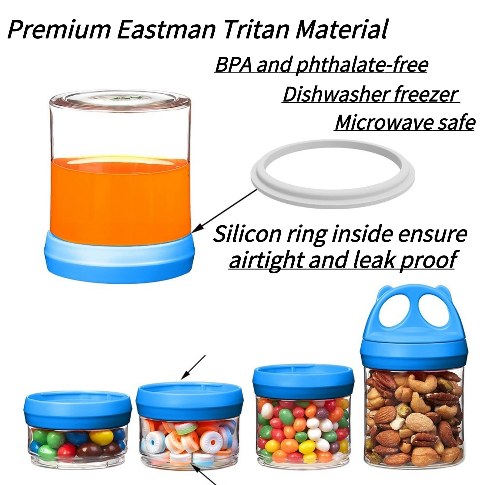 SELEWARE twist-lock system securely connects containers for mess-free transport.