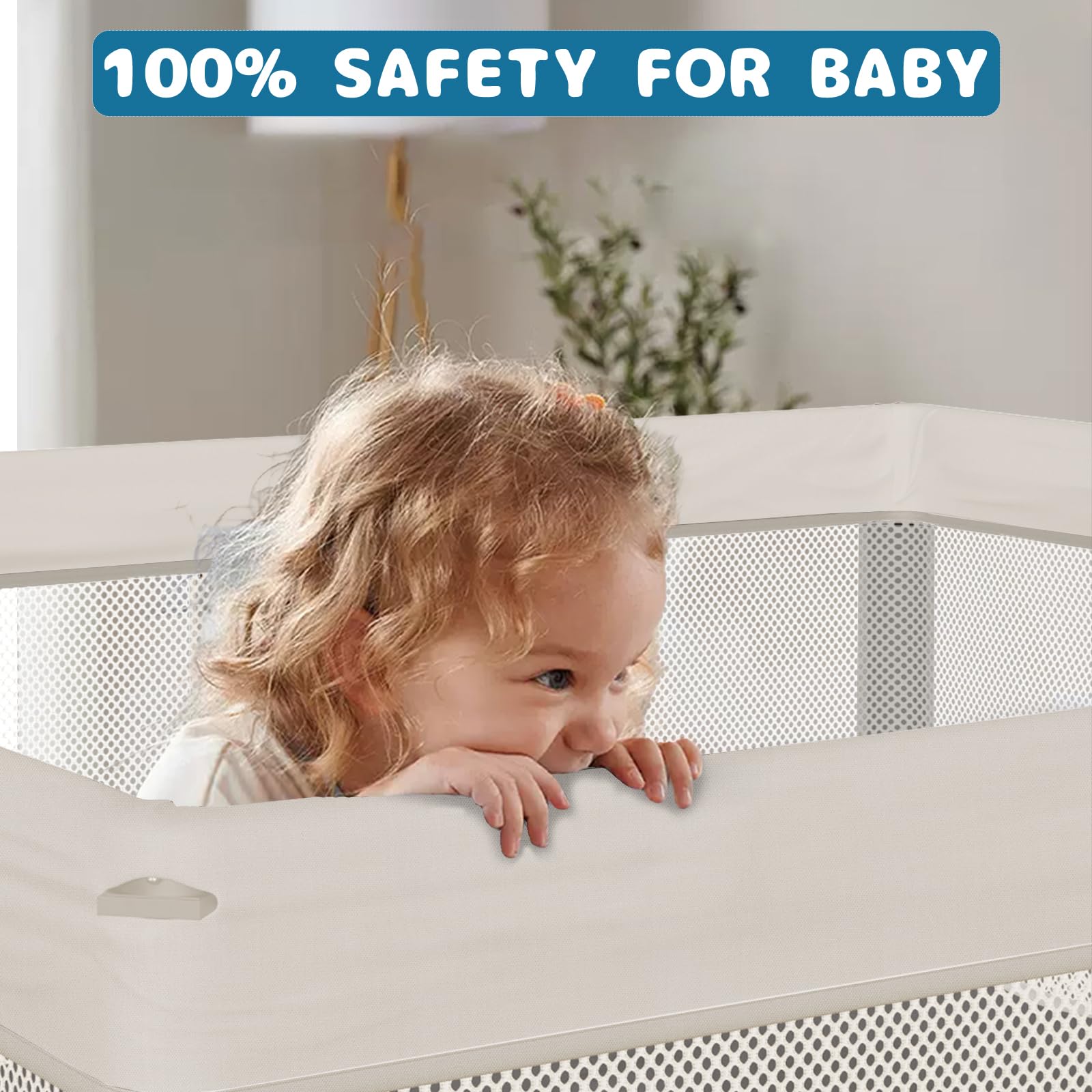 Semoprus 50x50 play area sized for safe, engaging exploration