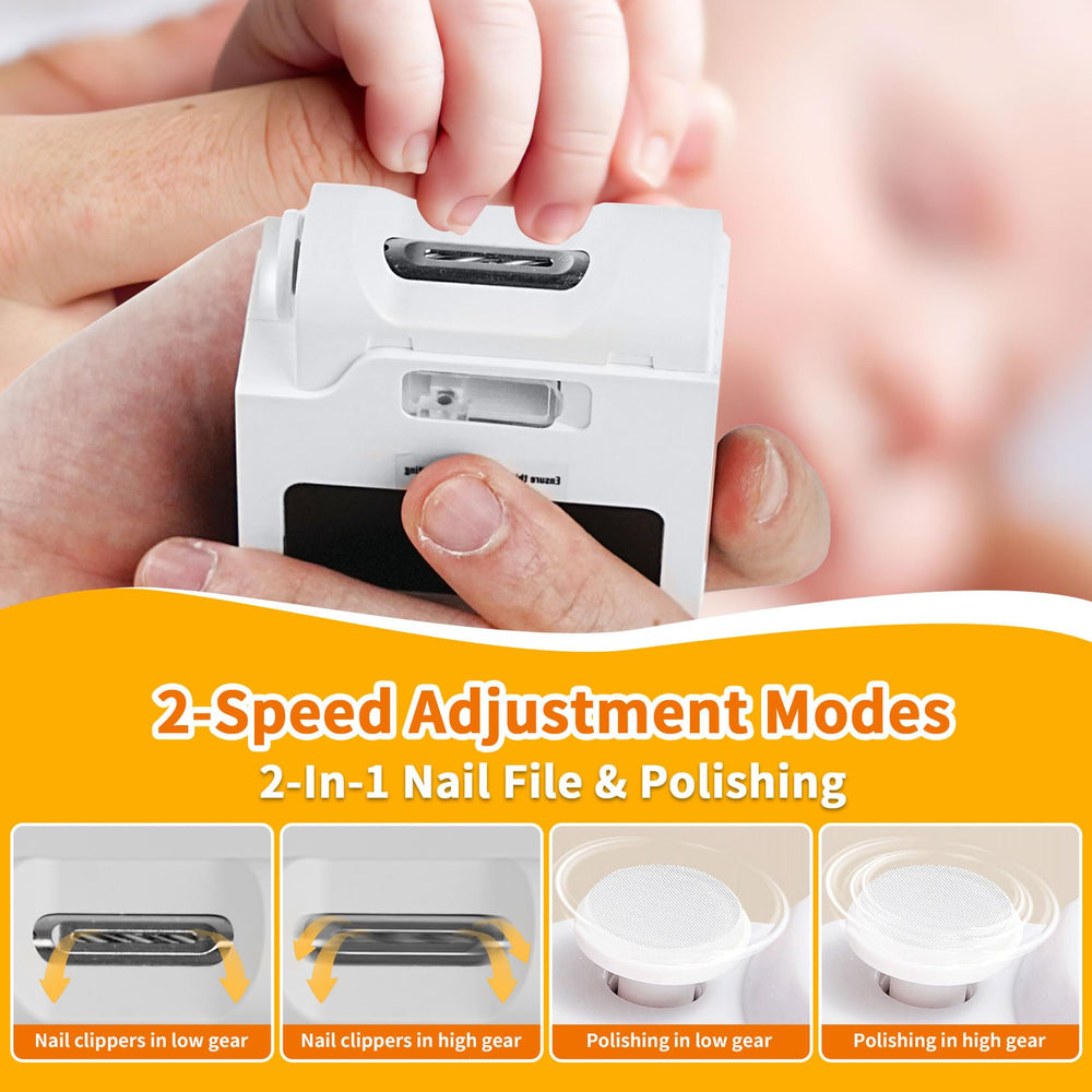 Senduzll easy-operation nail clipper with one-button control.