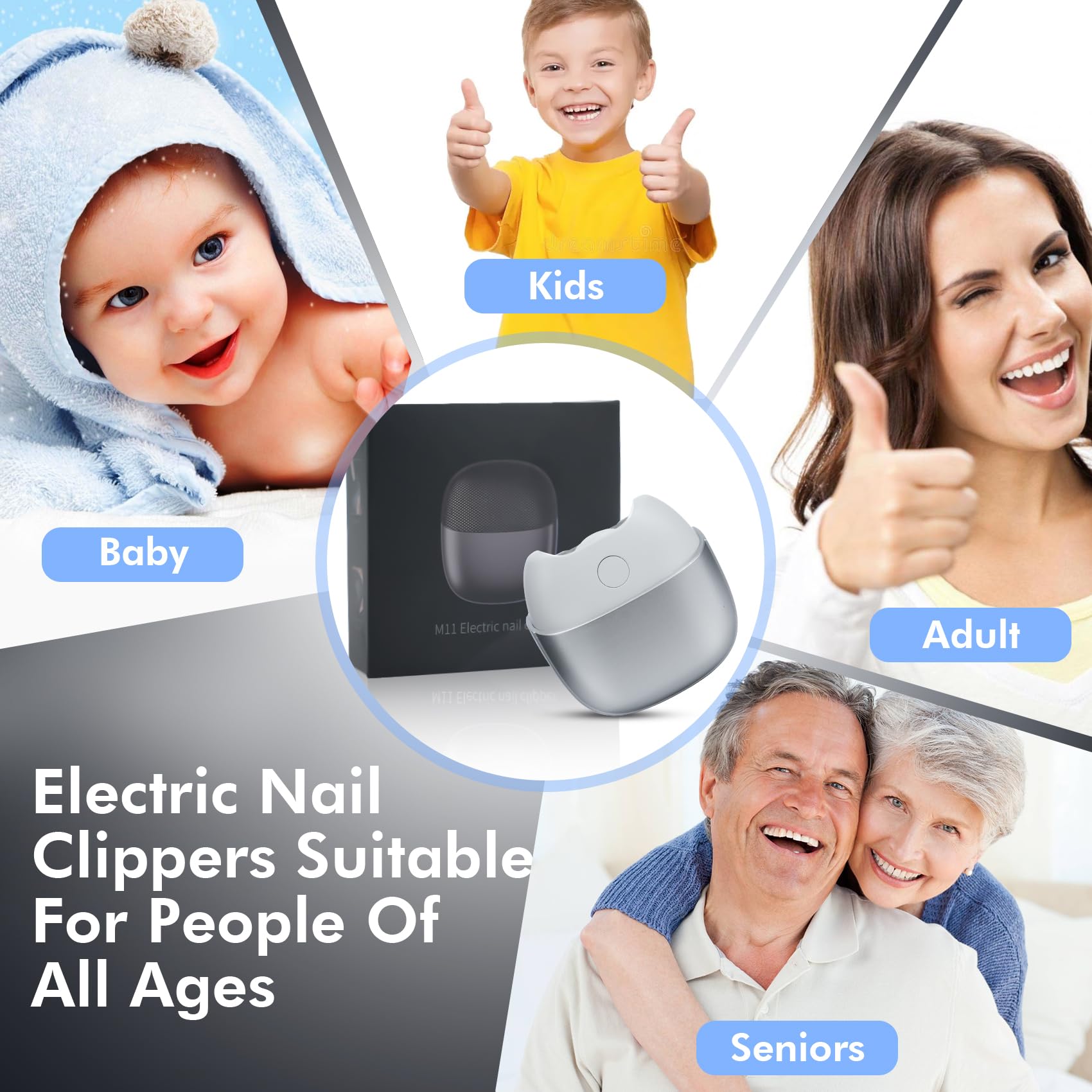 Senduzll magnetic top cover enables easy one-button operation.