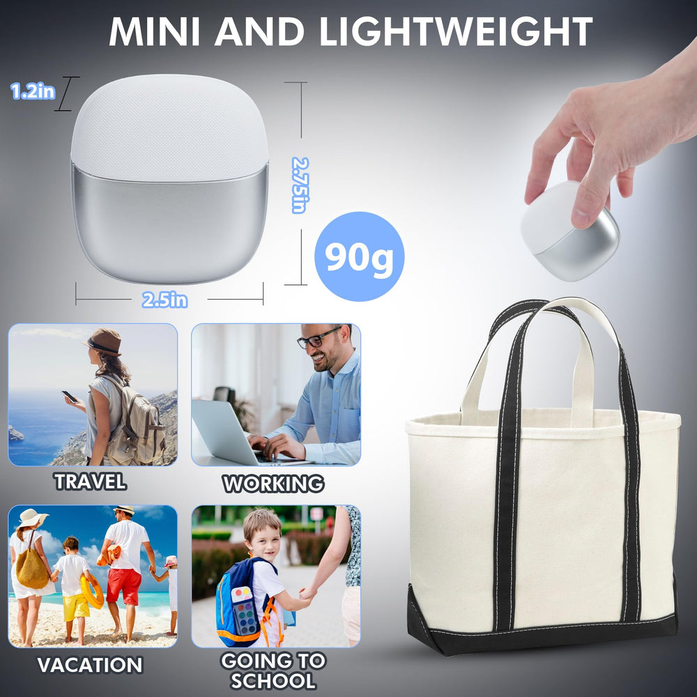 Senduzll compact 47-gram design is ideal for travel.
