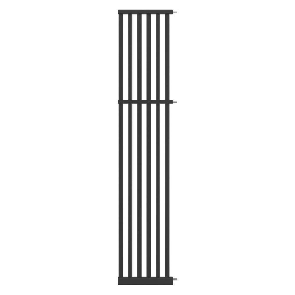 Senneny extension attached to 63-inch gate increases doorway width