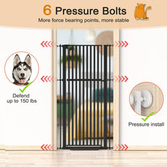 Senneny gate self-close and stay-open feature for convenient use