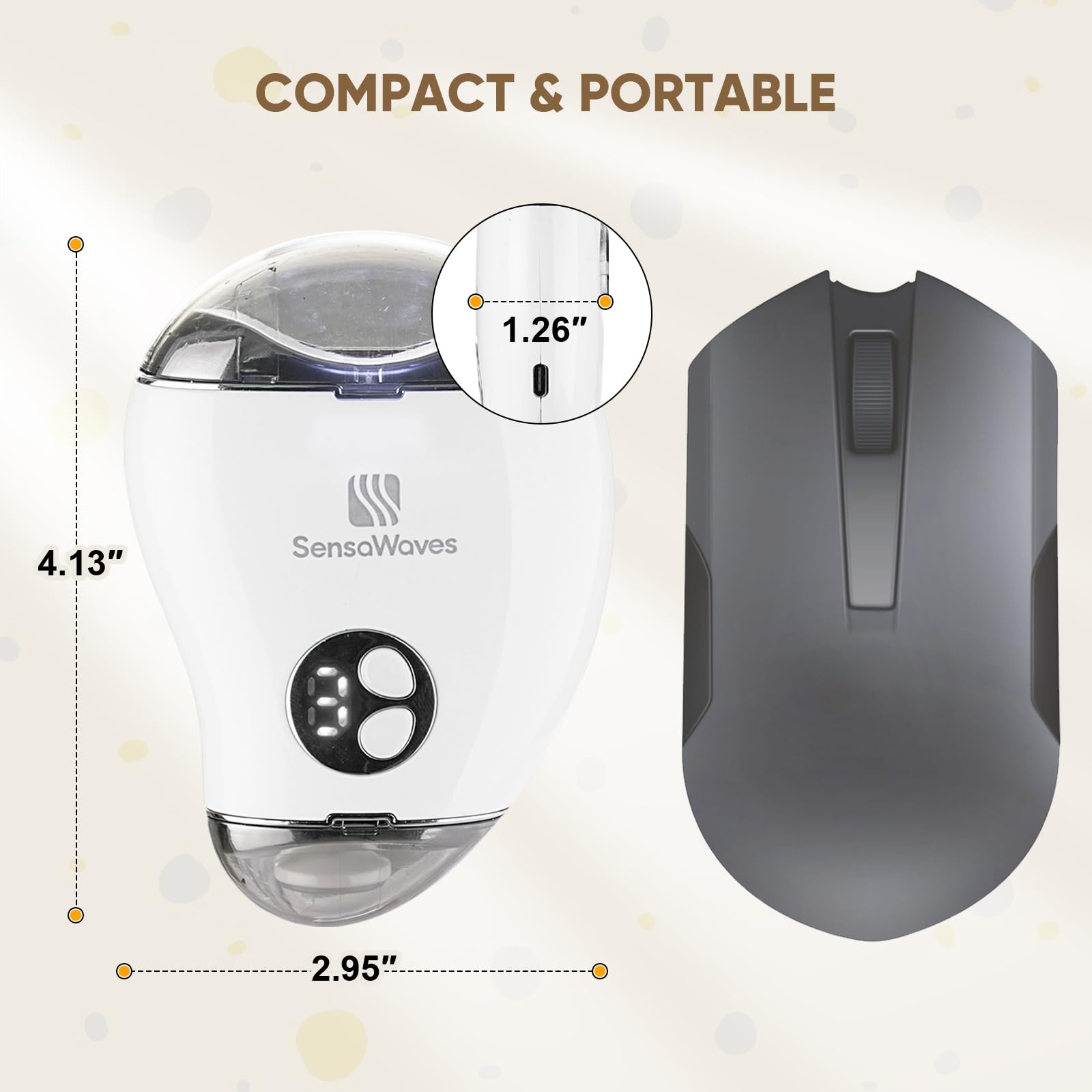 Sensawaves 3-in-1 offers three speeds for soft to hard nails.