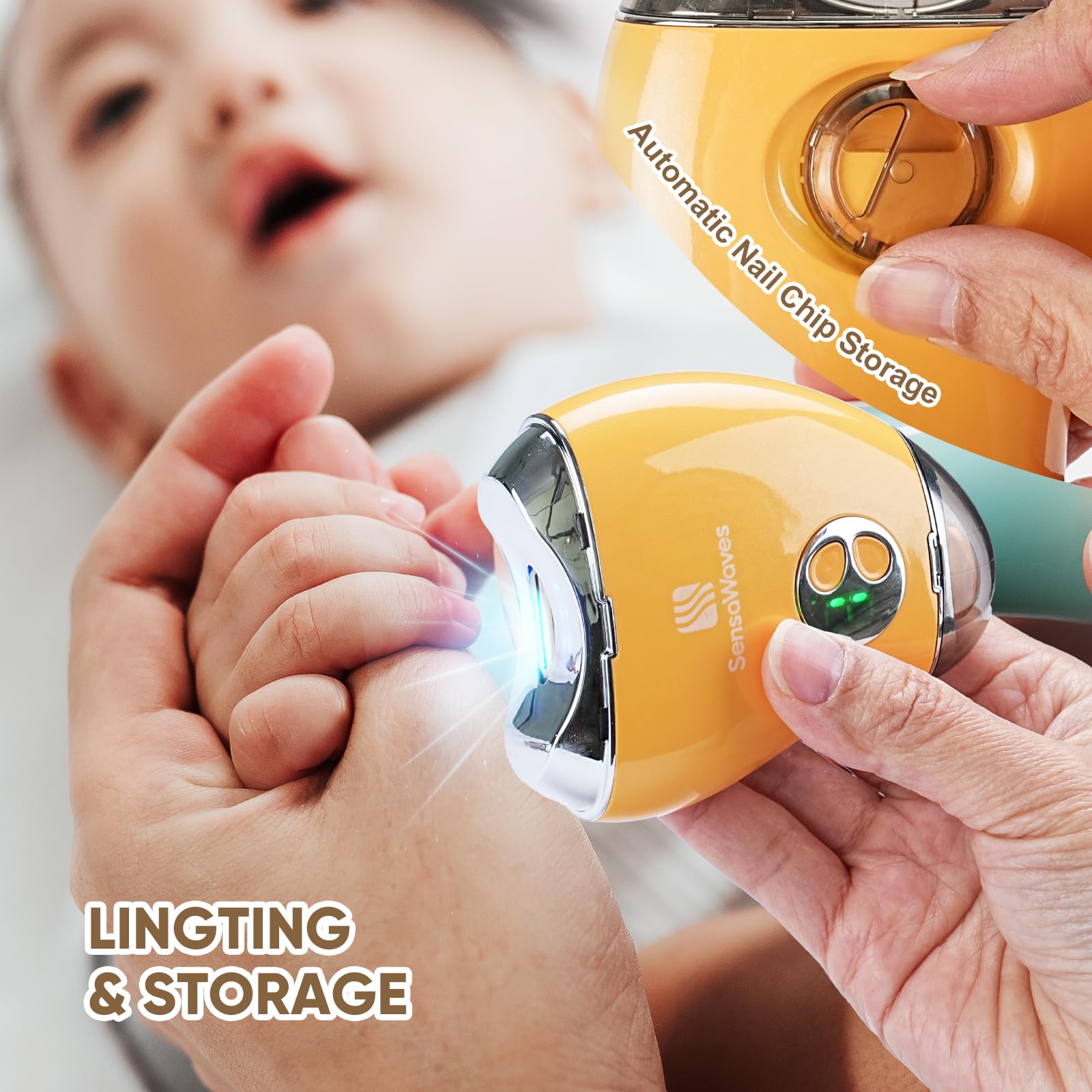 Sensawaves adjustable speeds for toddlers, adults, and seniors during trims.