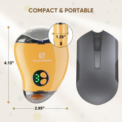 Sensawaves clipper with LED lighting for clear visibility during clipping.