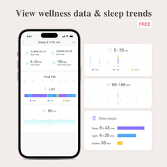 Sense-U foot monitor design stays securely on babies' feet.