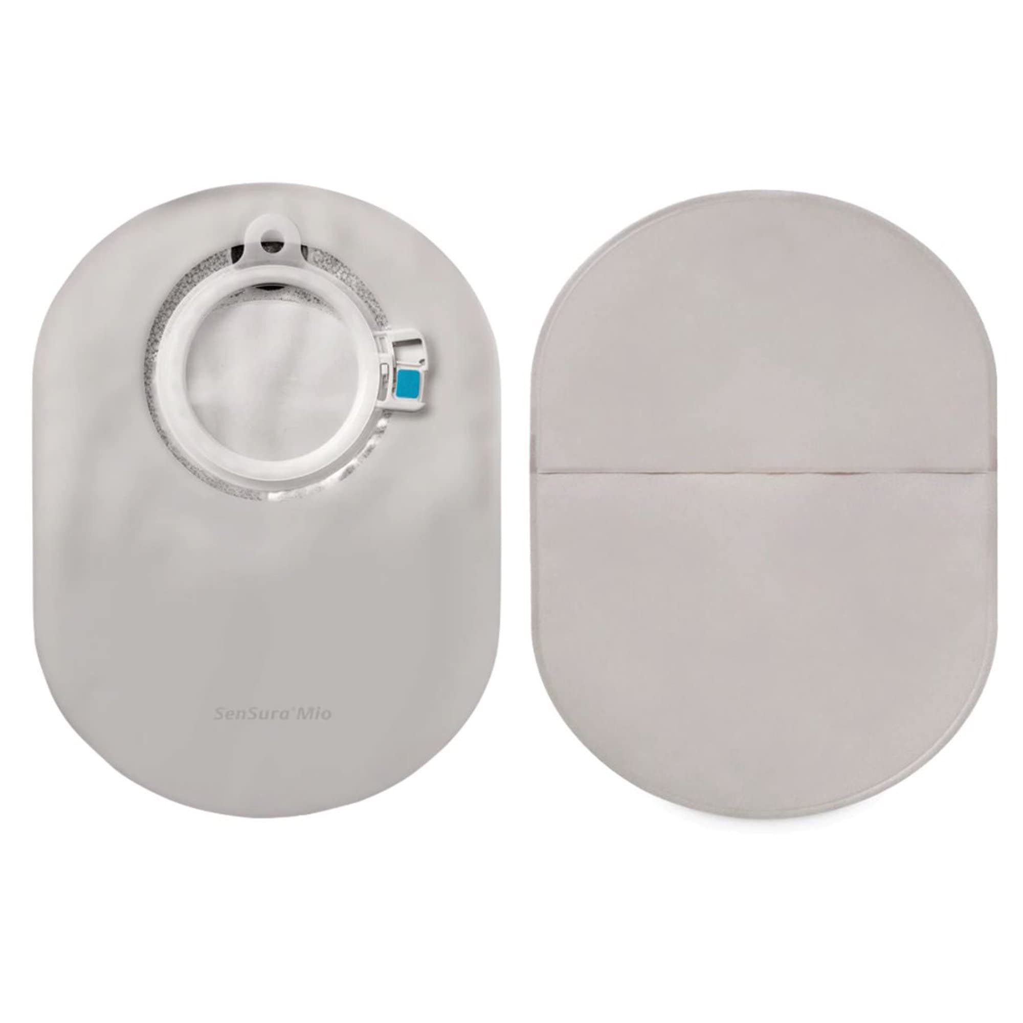 SenSura Mio Click inspection window pouch shows secure fit and easy checks.