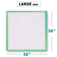 Sentire Med 125g pad with odor lock helps minimize smells between changes.
