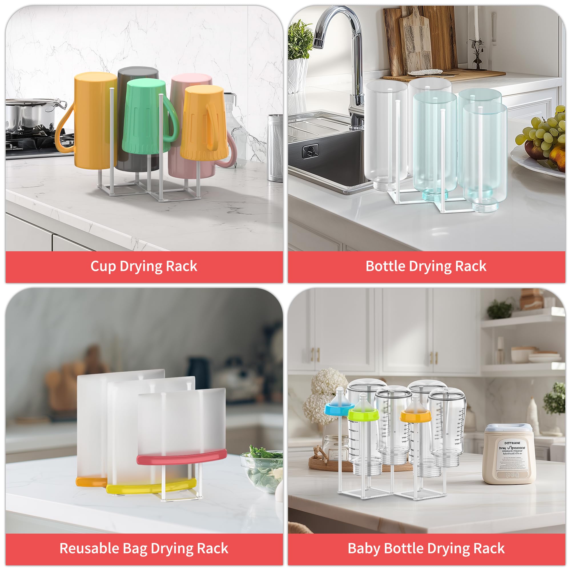 Senvix seven-rod design close-up highlighting sturdy stainless steel rods