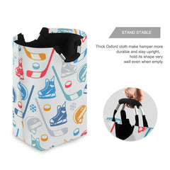 Senya collapsible laundry hamper saves space when not in use