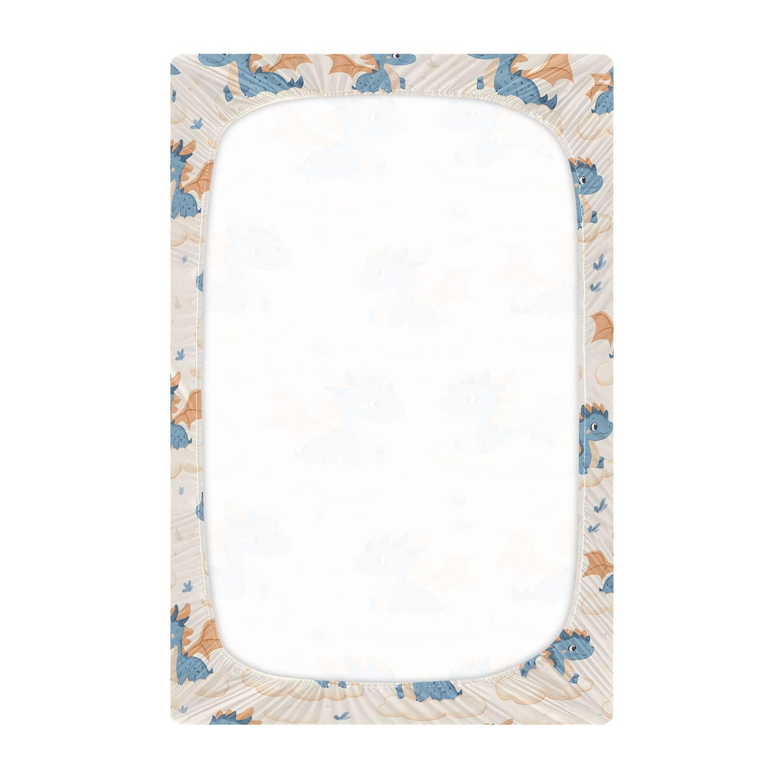 Senya elasticized fitted design for secure mattress coverage and no slipping.