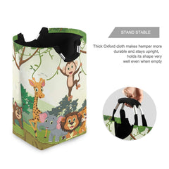 Senya Jungle Animals toy and clothes storage in a tidy space.