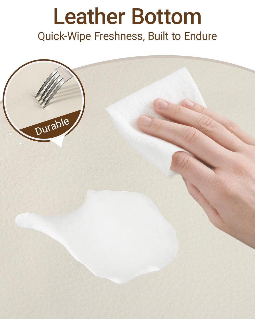SEPARO 1.2 inch padding cushions gentle tumbles.
