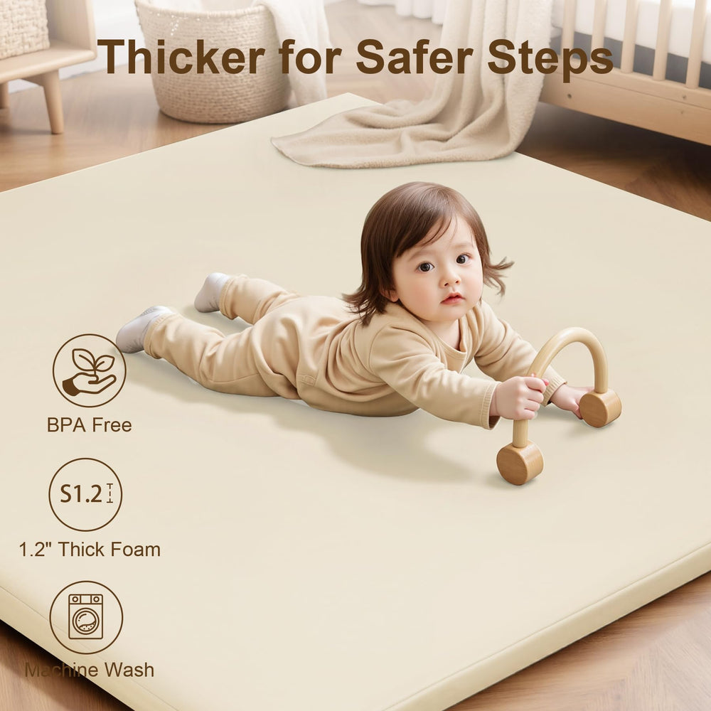 SEPARO Baby Play Mat non-slip surface supports safe crawling