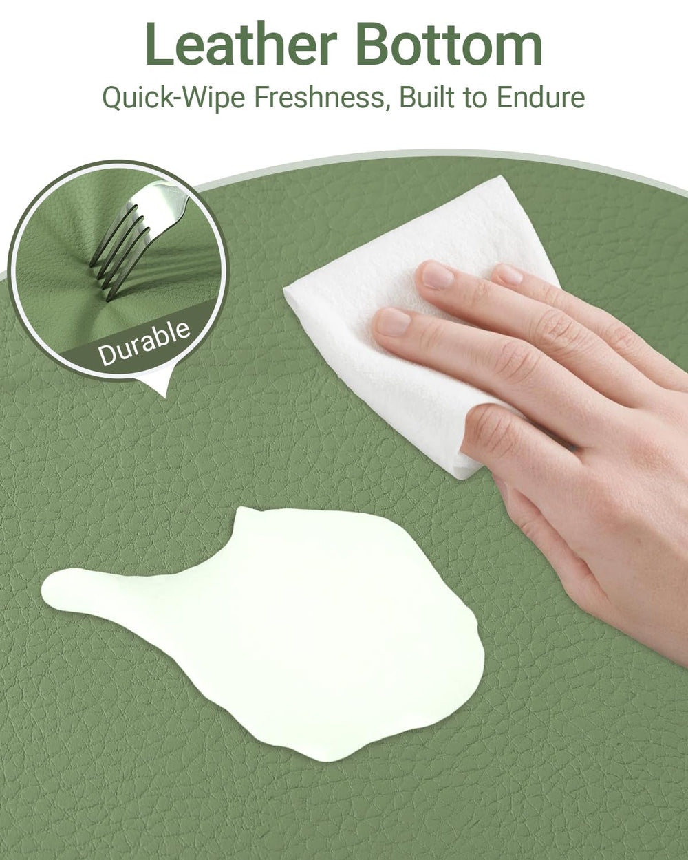 SEPARO removable cover for easy washing and maintenance