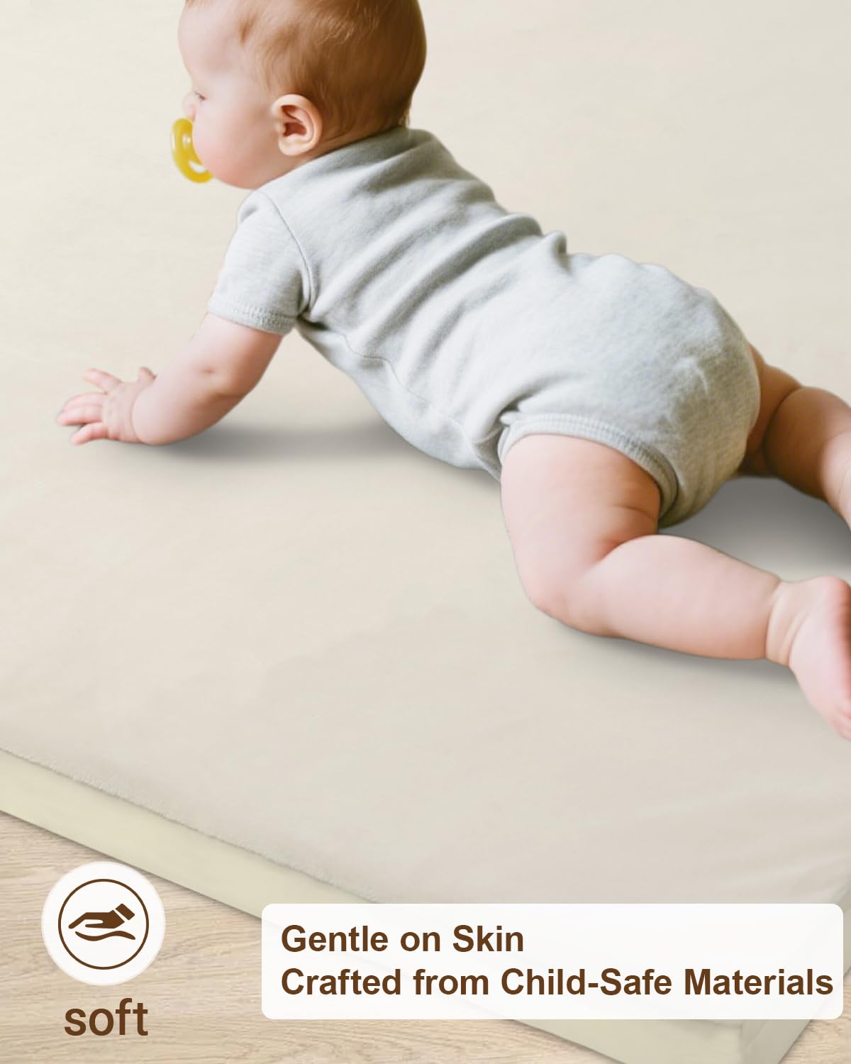 SEPARO soft flannel fabric feels plush and warm.