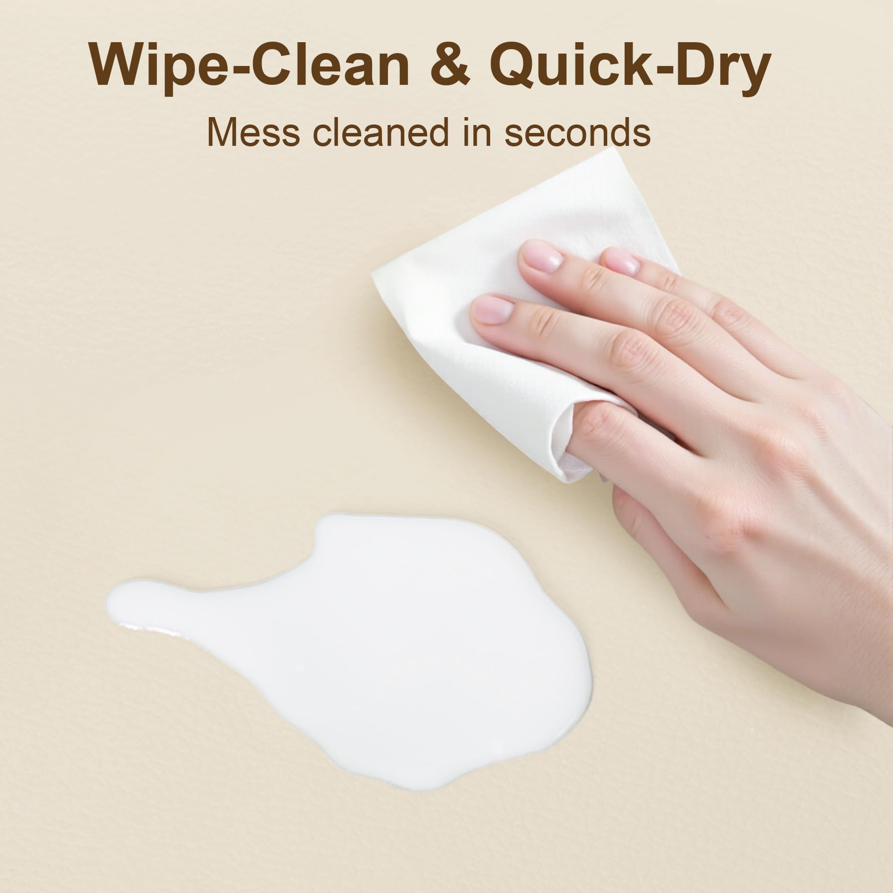 SEPARO Baby Play Mat waterproof removable cover enables mess-friendly cleaning
