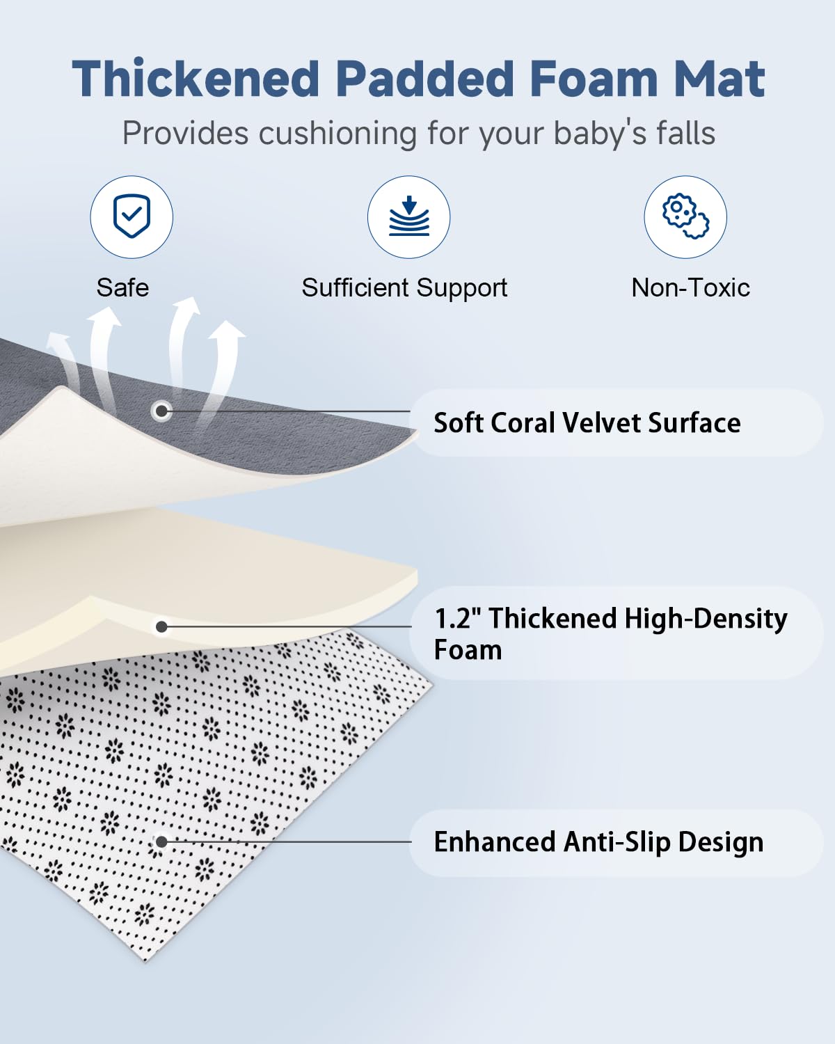 SEPARO Easy-care surface cleans with gentle brushing.