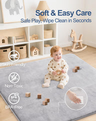 SEPARO non-slip back keeps the mat securely in place.