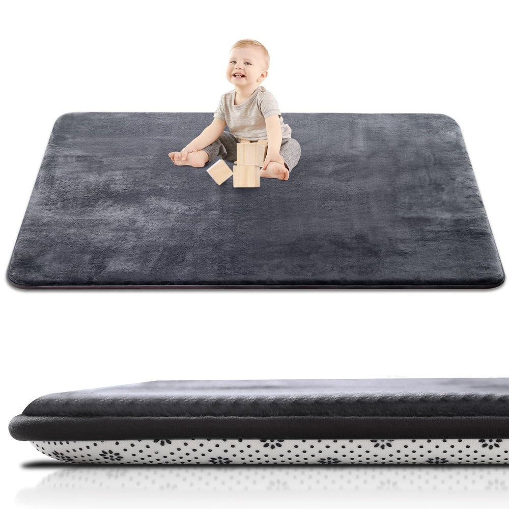 SEPARO thick baby play mat in 71x59 with foam padding for safe crawling.