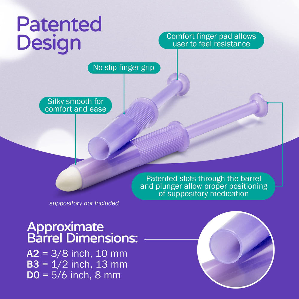 Sephure ergonomic design close-up emphasizes comfortable rectal administration