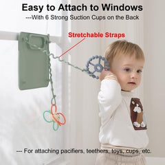 Seposeve highchair-friendly mat fitting a standard high chair surface