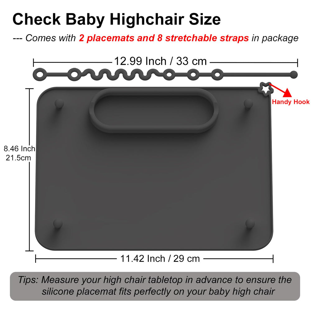 Seposeve CPSC-tested silicone mat ensures safe daily use.
